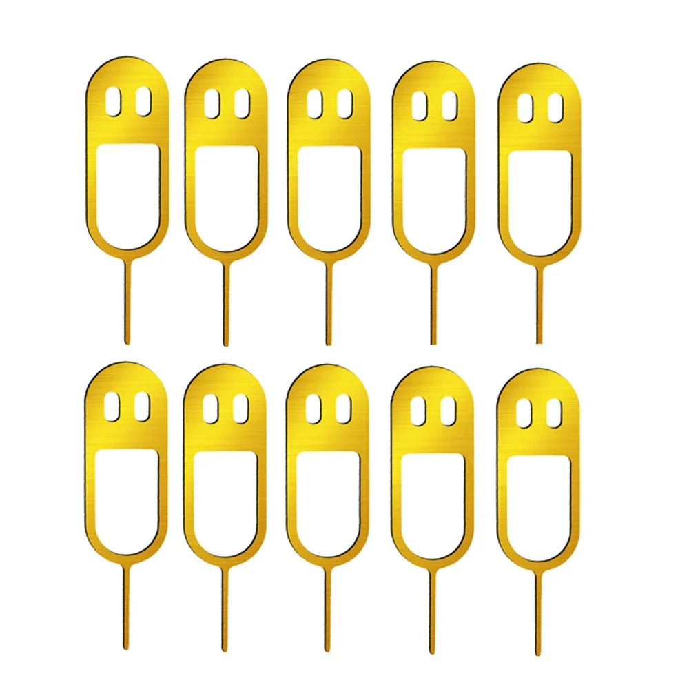 10-Pack SIM Card Ejector Pins – Universal Smartphone Tray Tool