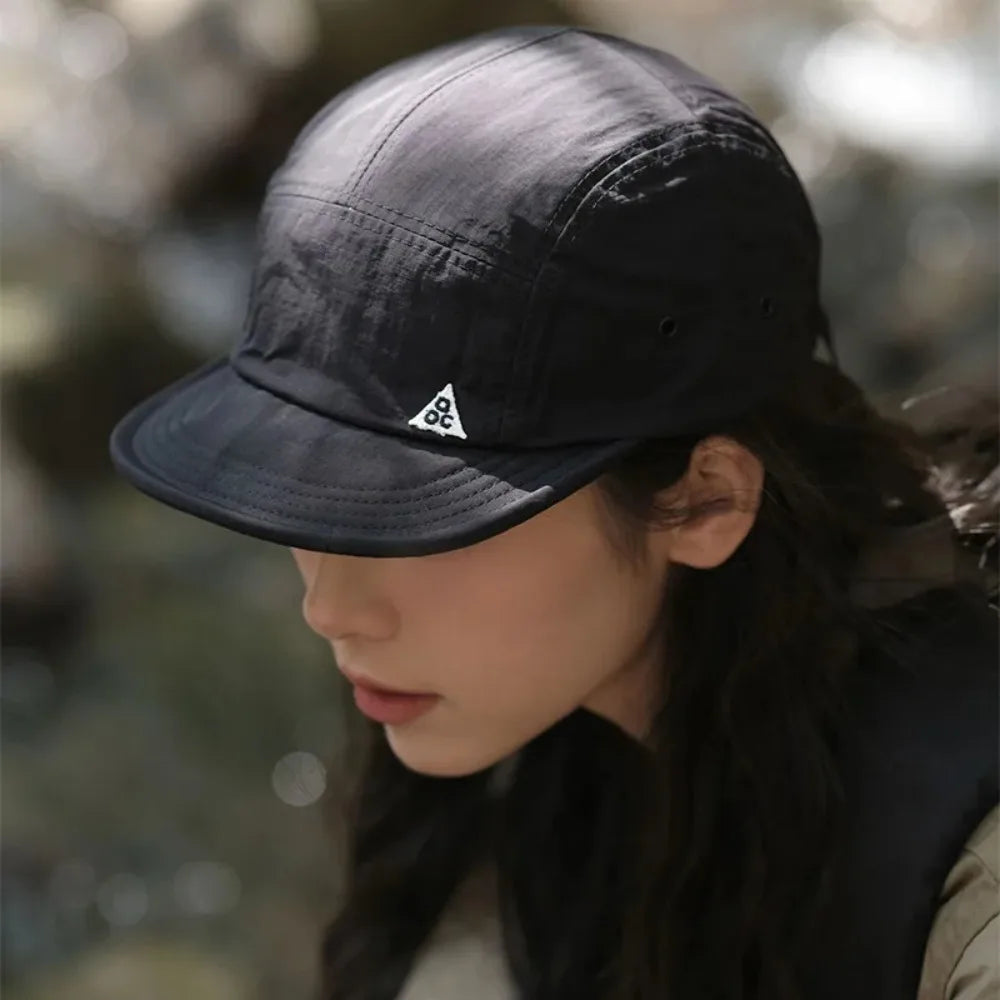 Quick-Dry Adjustable Sun Hat – Short Brim Baseball Cap
