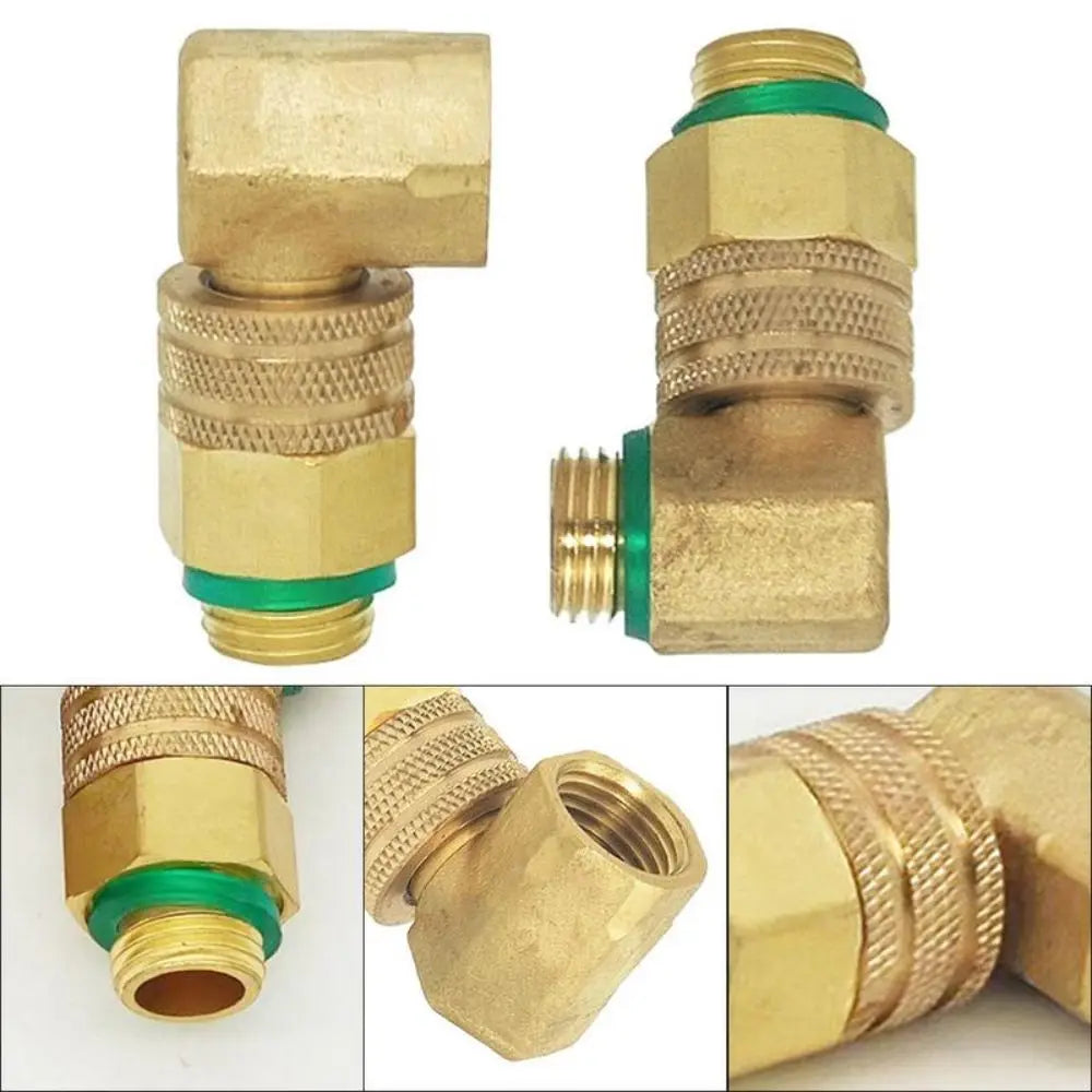 90° Copper Union Joint – Quick Connect High Pressure Tube Fitting