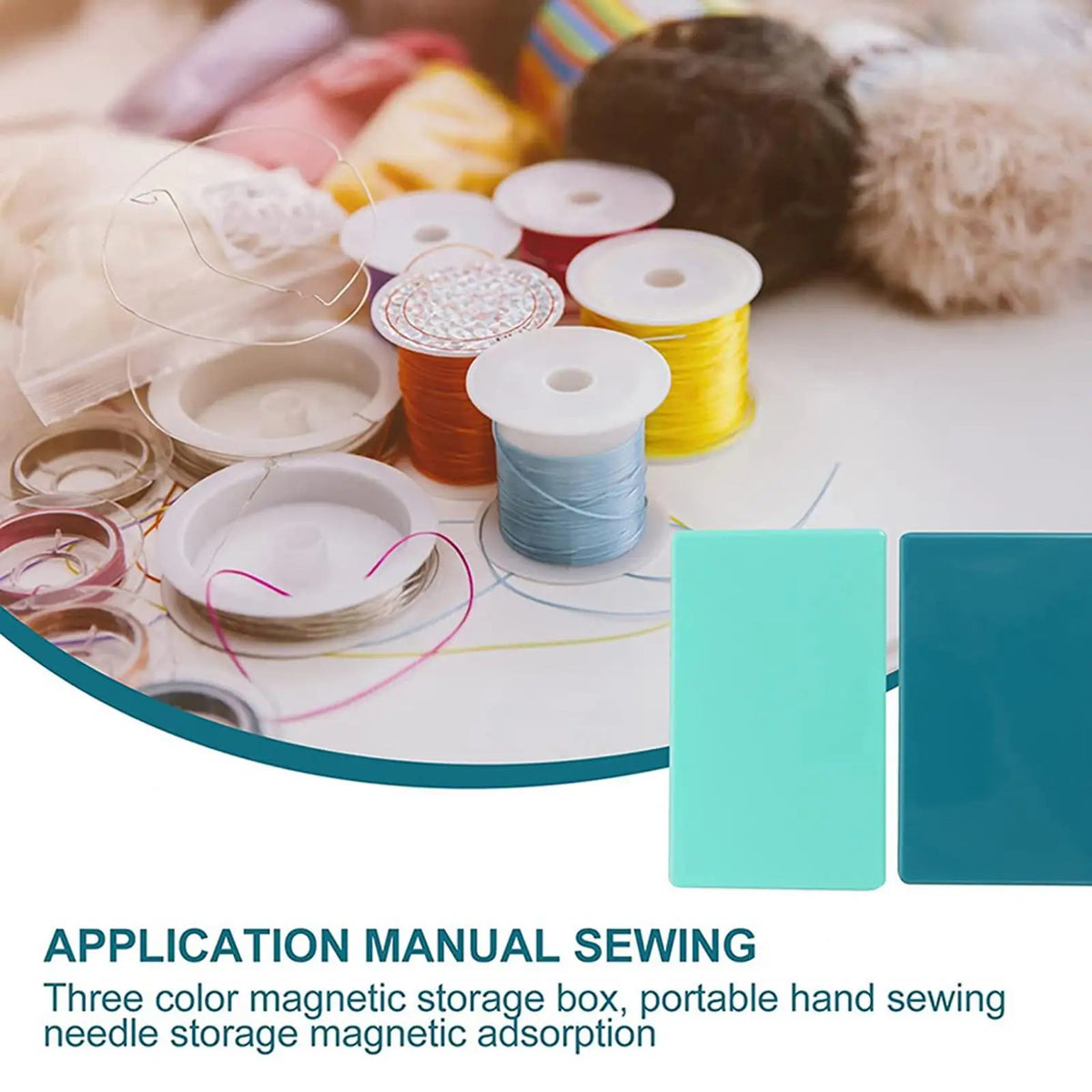 Magnetic Needle Storage Case – Portable Sewing Organizer