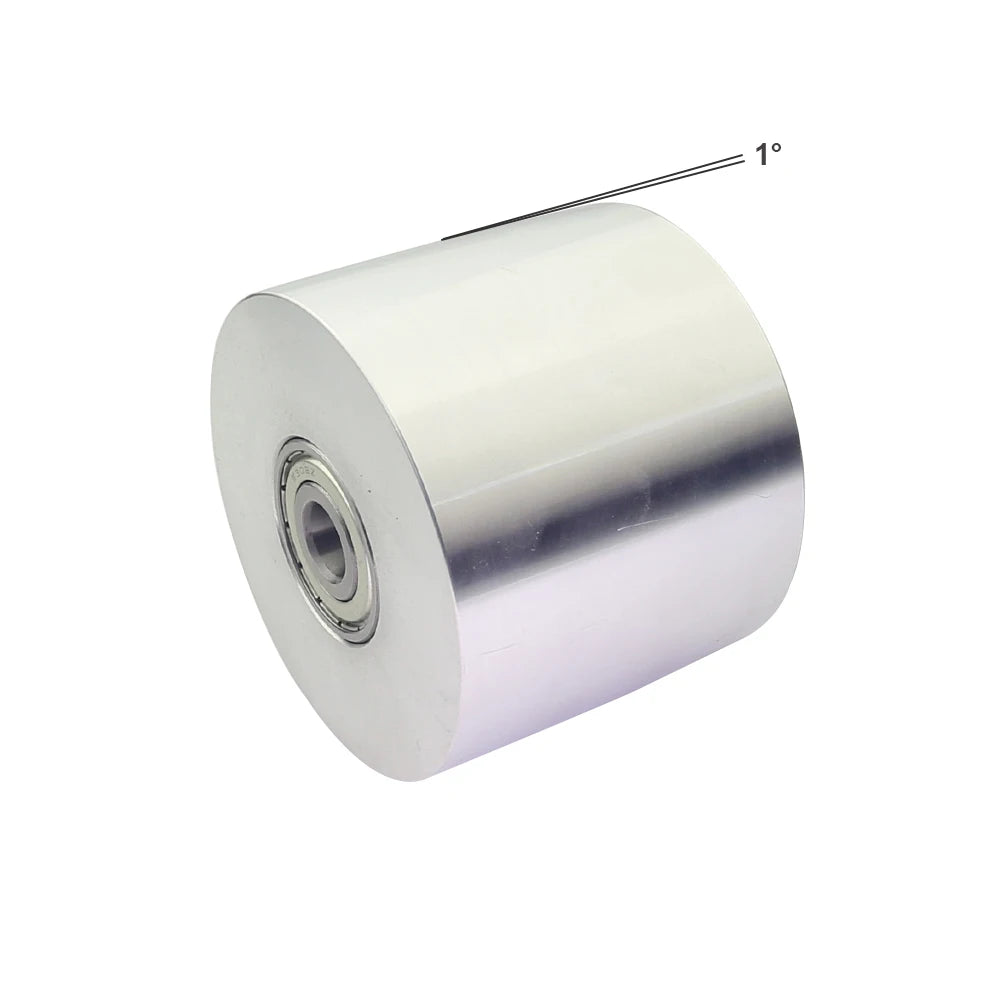 Aluminum Contact Wheel with Bearings | 100x80mm & 68x50mm