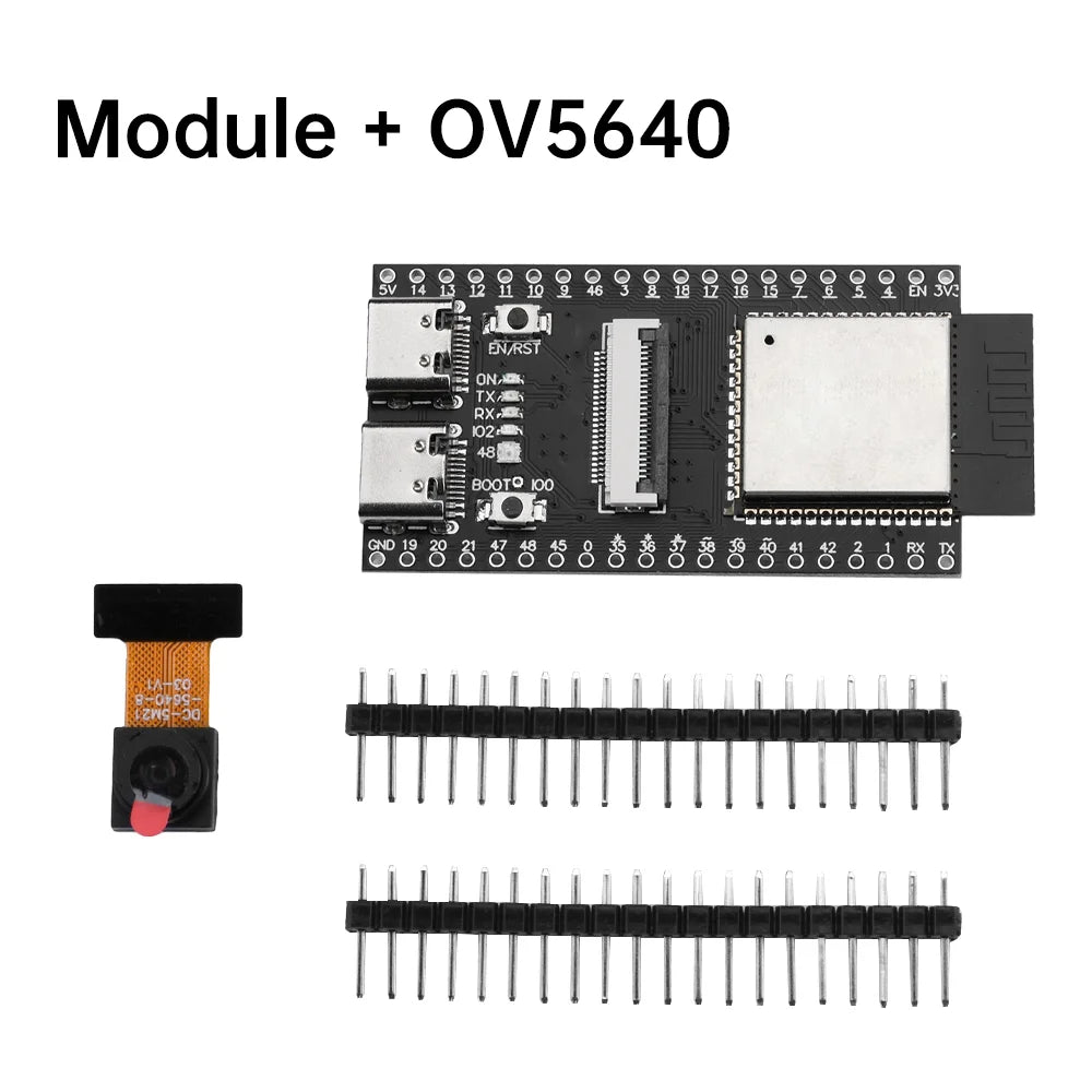 ESP32-S3 CAM Wi-Fi Bluetooth Dev Board | N16R8 Dual Type-C
