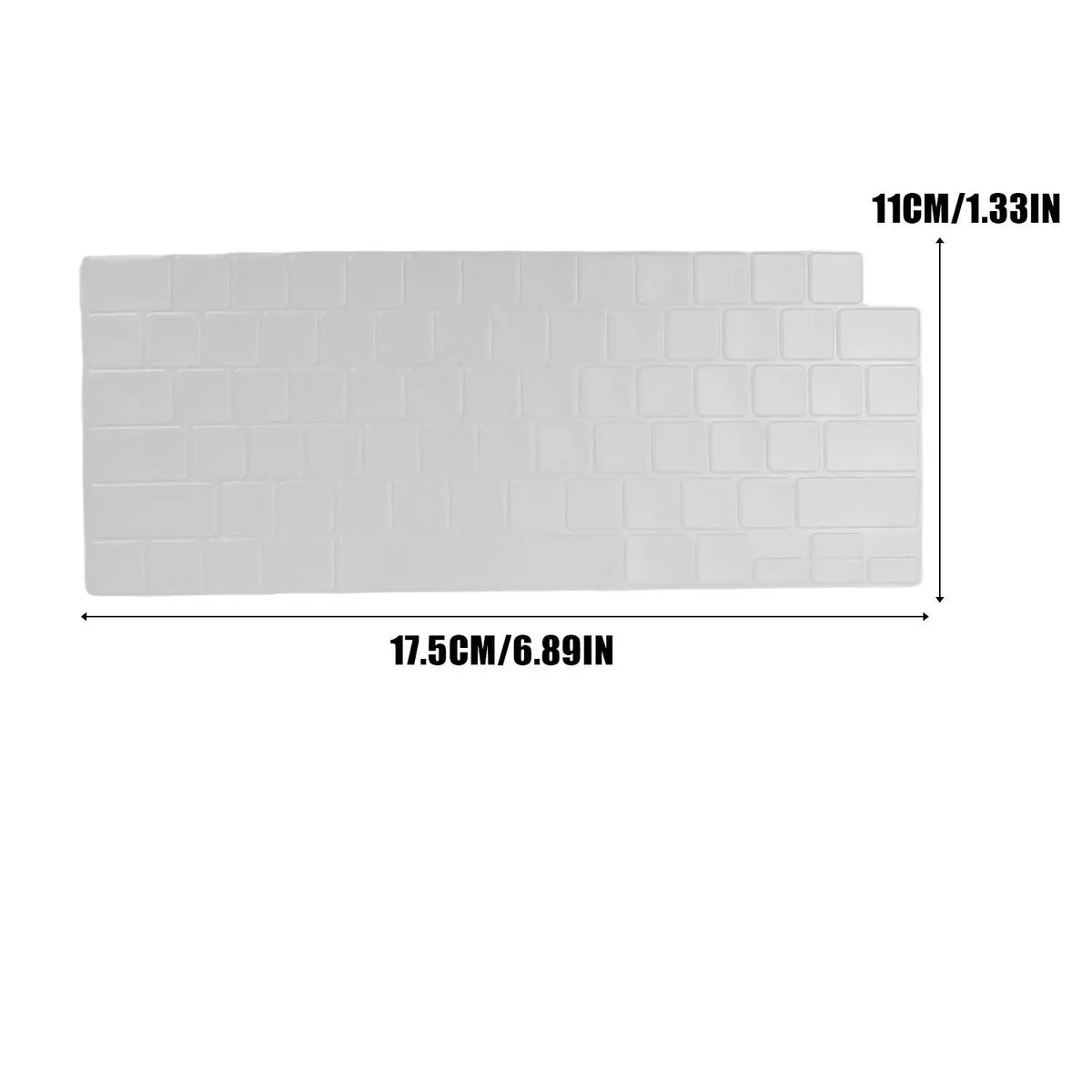 TPU Keyboard Cover for MacBook Neo 13" 2026 – Clear Protector