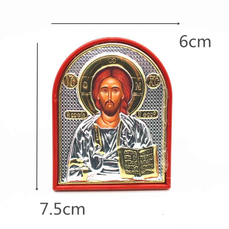 Orthodox Icons – Virgin Mary & Jesus Christ Religious Decor
