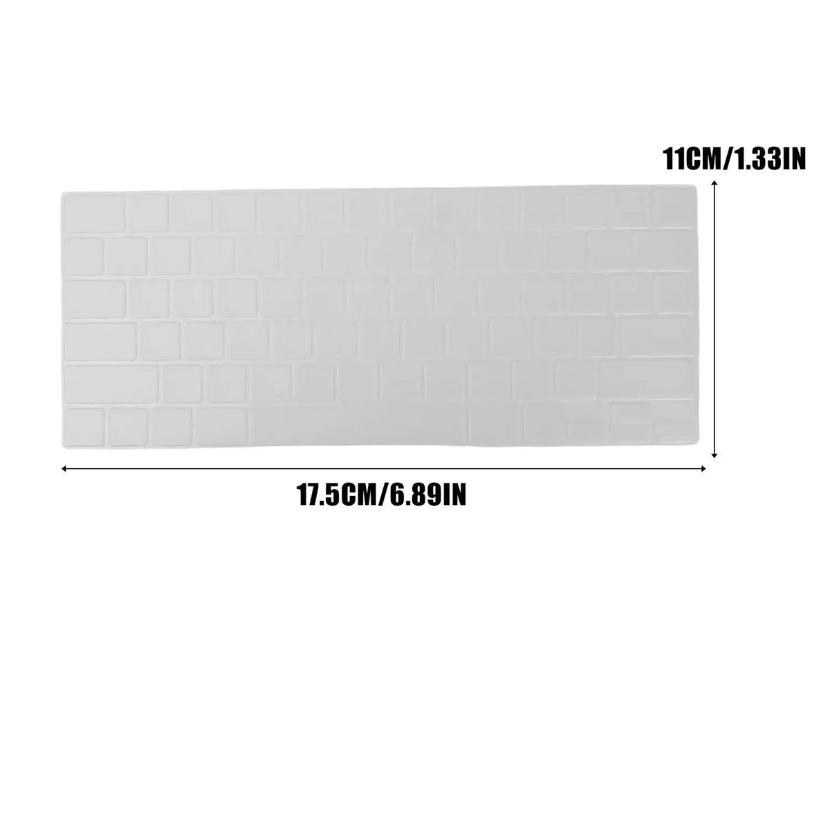 TPU Keyboard Cover for MacBook Neo 13" 2026 – Clear Protector