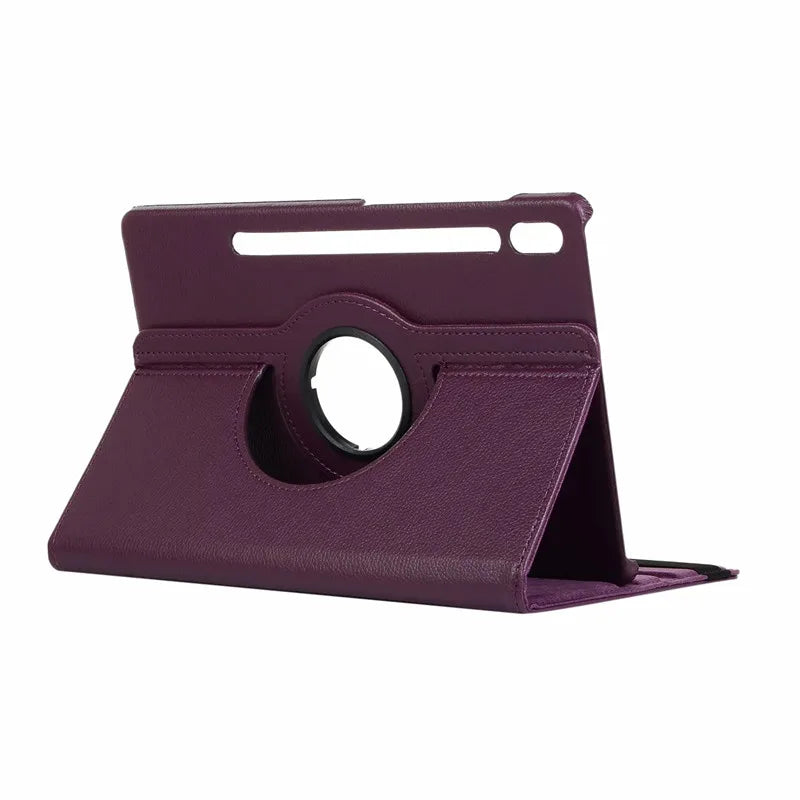 Samsung Galaxy Tab S10 FE Case 360° Rotating PU Leather Stand