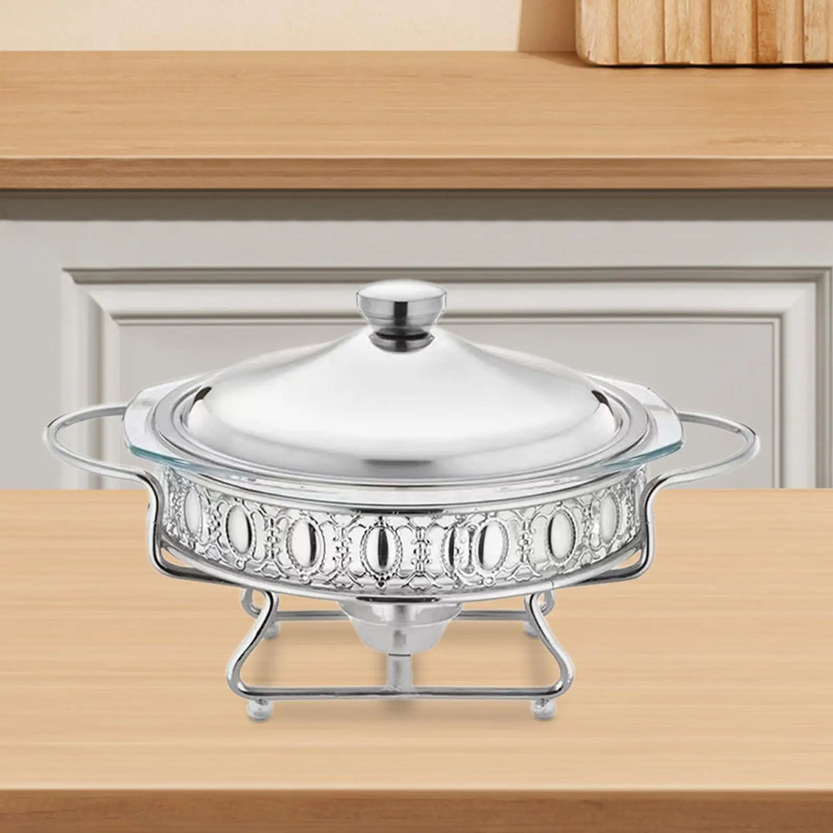 Kesoto 2L Chafing Dish Buffet Food Warmer Set | Stainless Steel