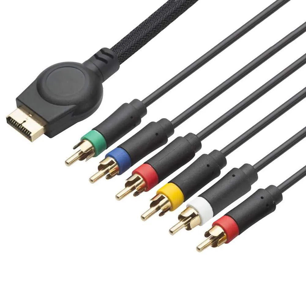 Sony PS1 PS2 PS3 Component YPbPr AV Cable 1.8M Gold-Plated