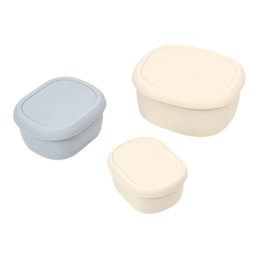 BPA-Free Silicone Lunch Box with Lid | 200/300/600ml
