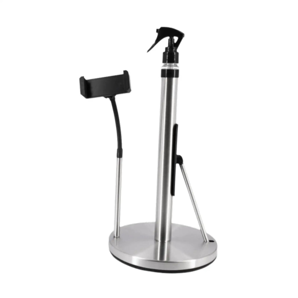 3-in-1 Stainless Steel Paper Towel Holder & Spray Organizer