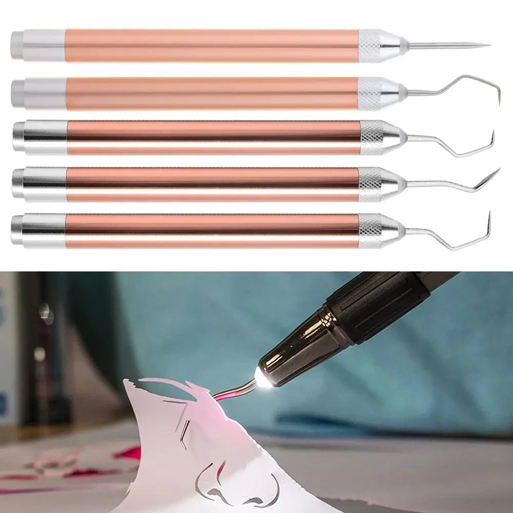 LED Vinyl Weeding Pen – Lighted DIY Carving Tool with Hook