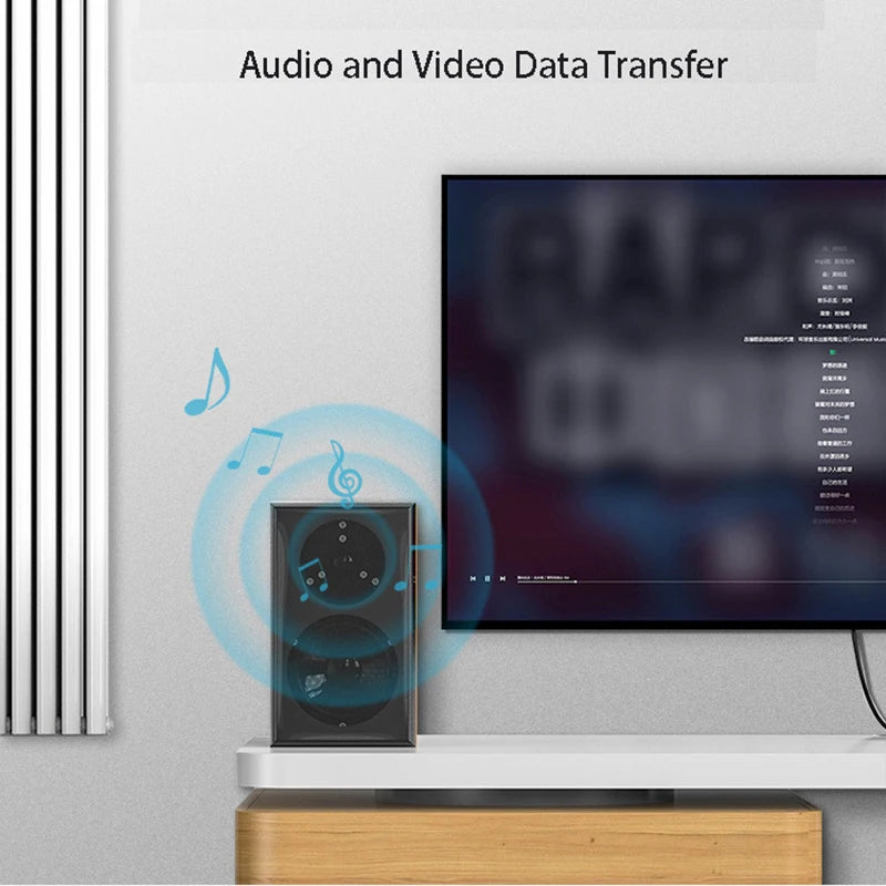 HDMI Splitter Adapter HUB 1-to-2 | 2K 1080P Male to Female