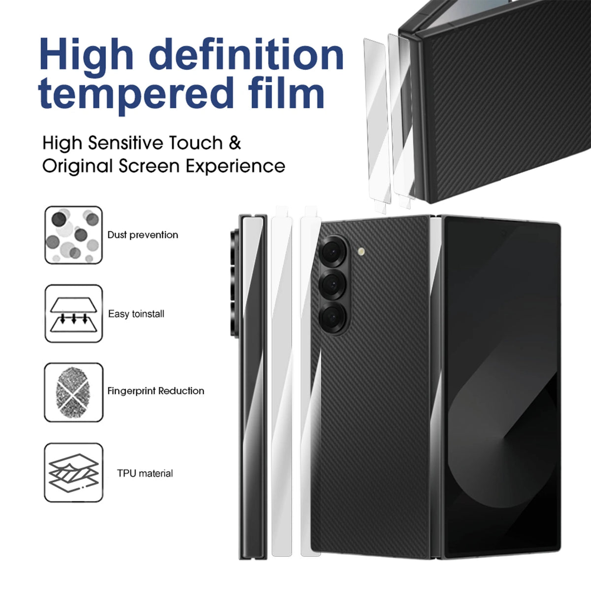 Samsung Z Flip 7 & Fold 7 Hinge Hydrogel Film Protector