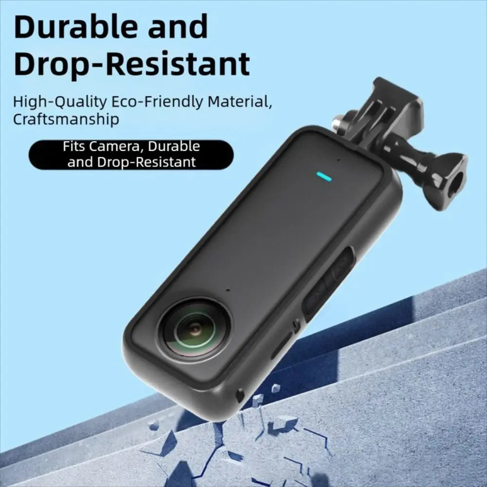 PC Frame Cage for Insta360 X4 & X5 | 1/4 Screw Mount