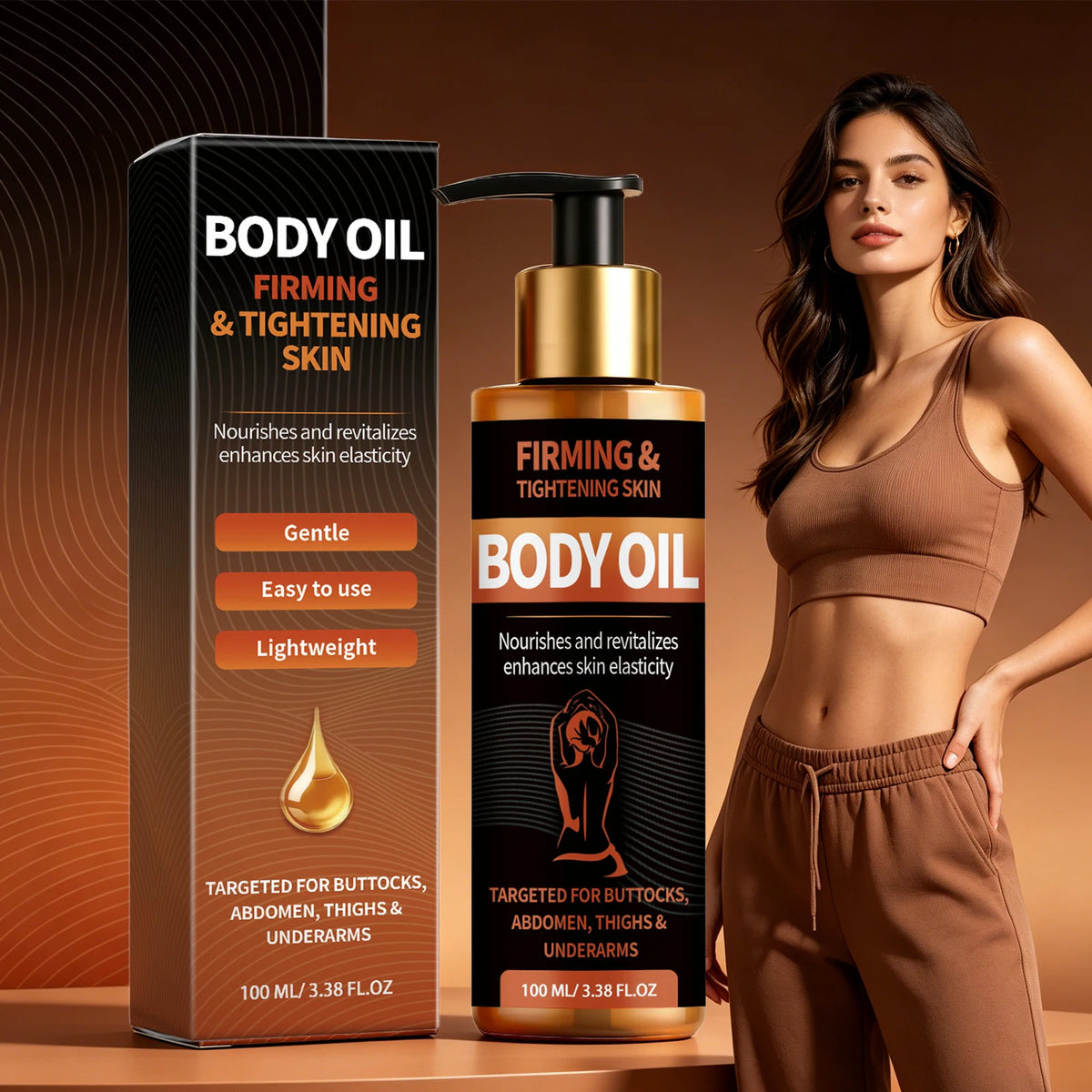 Firming Body Oil – Skin Elasticity & Tightening Massage Oil
