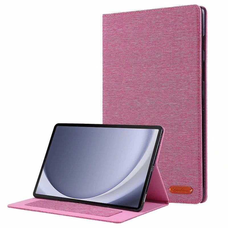 Samsung Galaxy Tab A11 Plus 11" Soft Fabric Flip Stand Case