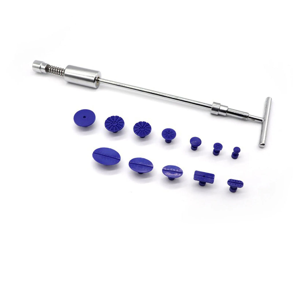 T-Bar Slide Hammer Dent Repair Kit with 12 Puller Tabs