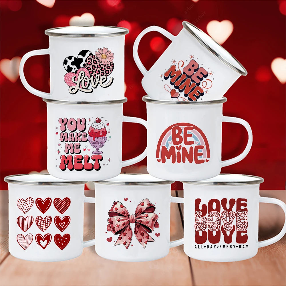 "You Make Me Melt" Enamel Mug – Valentine's Day Gift