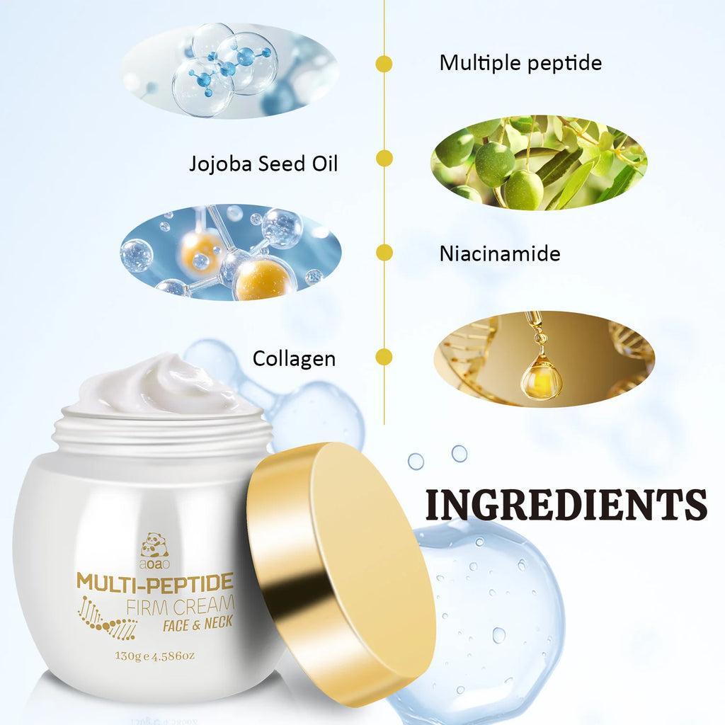 Peptide Firming Cream – Brightening Face & Neck Moisturizer