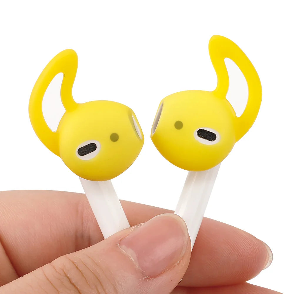 Silicone AirPods Eartip Covers & Earhooks – 1/3/6 Pairs