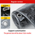 Semi-Transparent PVC Waterproof Tarpaulin Garden Canopy Cover