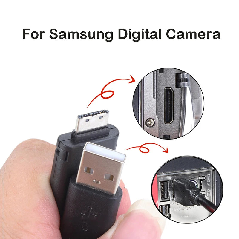 USB Data & Charging Cable for Samsung Digital Cameras