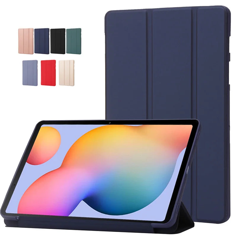 Samsung Galaxy Tab S6 Lite 10.4" PU Leather Tri-Fold Case