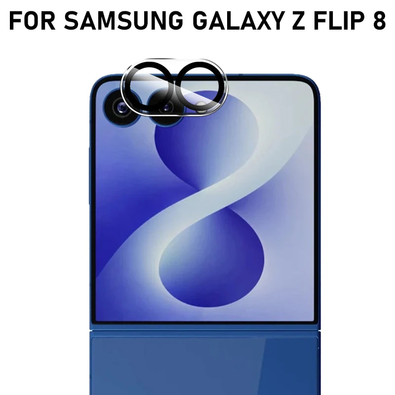 Samsung Galaxy Z Flip 8 Camera Lens Tempered Glass Protector