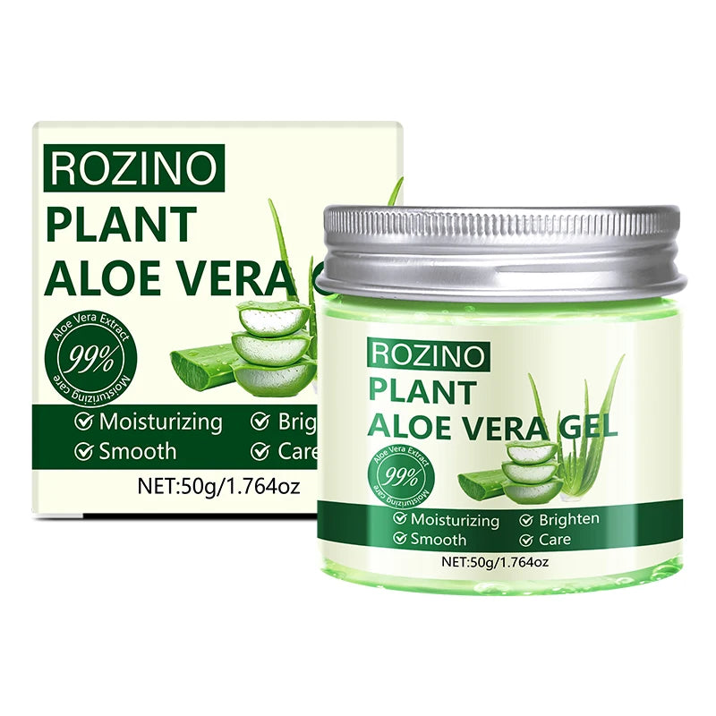 ROZINO Aloe Vera Gel 50g – Face, Body & Post-Sun Moisturizer