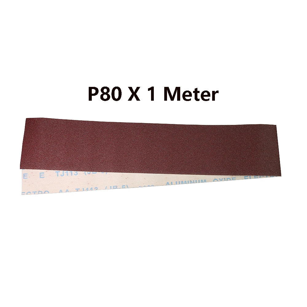 Flexible Tearable Sanding Cloth 1M x 9cm | Hand Polishing Roll
