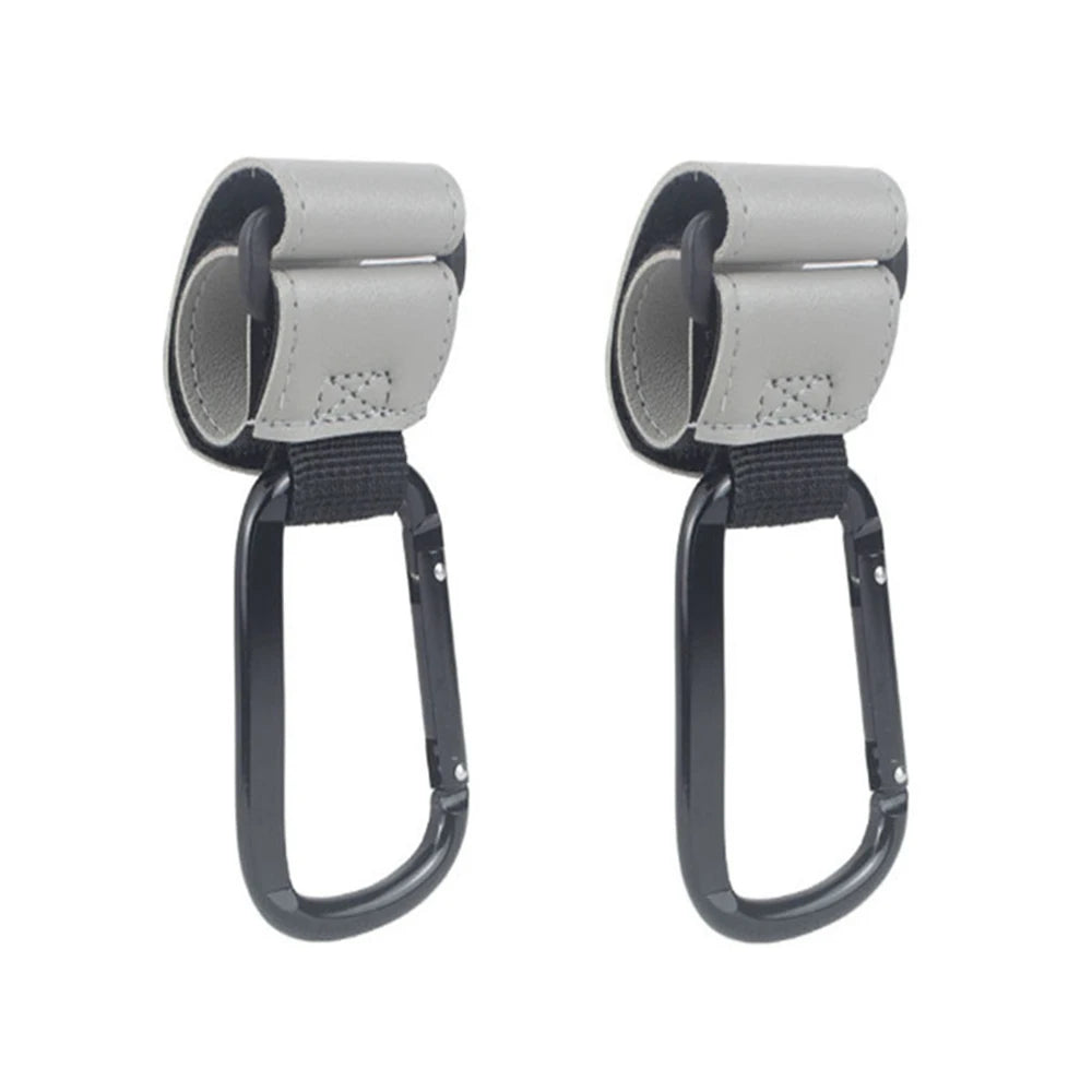 Universal Heavy-Duty Stroller Hooks – Diaper Bag Clips