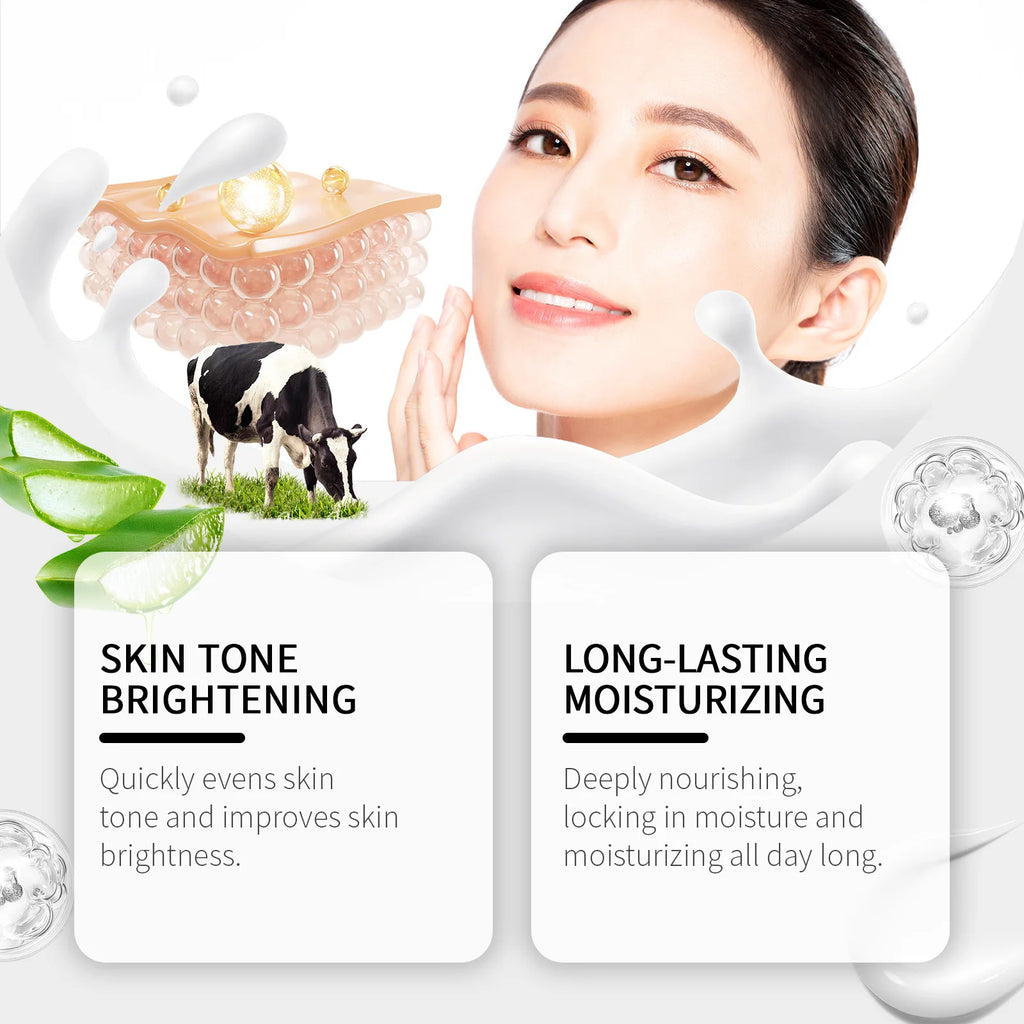 Hoygi Milk Face Cream – Brightening, Anti-Wrinkle, Pore Care