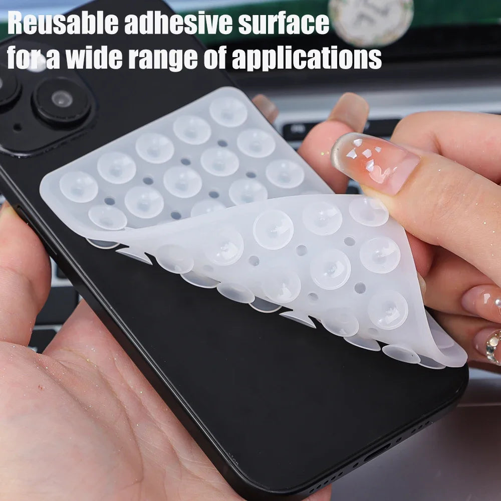 Silicone Suction Cup Mount – Phone & Accessory Holder