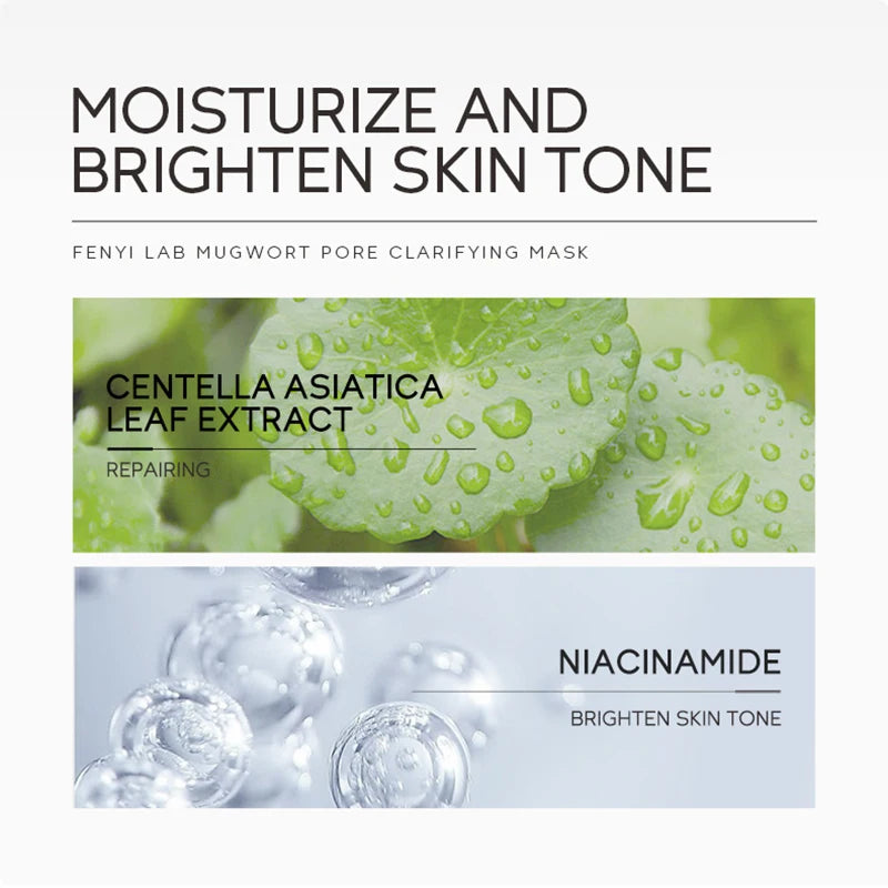 LAIKOU Mugwort Pore Clarifying Mud Mask 5-Pack | Oil Control
