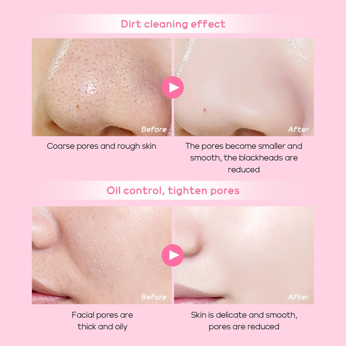 LAIKOU Sakura Mud Face Mask – Oil Control & Pore Minimizing