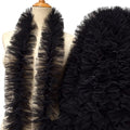 9cm Double-Layer Mesh Ruffle Lace Trim – Colorful Woolen Strip