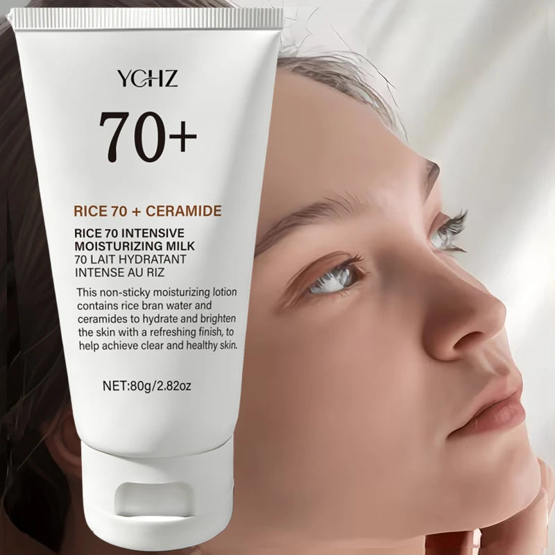 YCHZ Rice & Niacinamide Moisturizing Cream 80g – All Skin Types