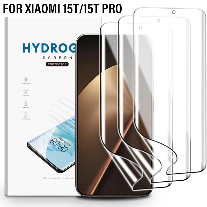 Xiaomi 15T / 15T Pro Hydrogel Screen Protector – HD & Matte