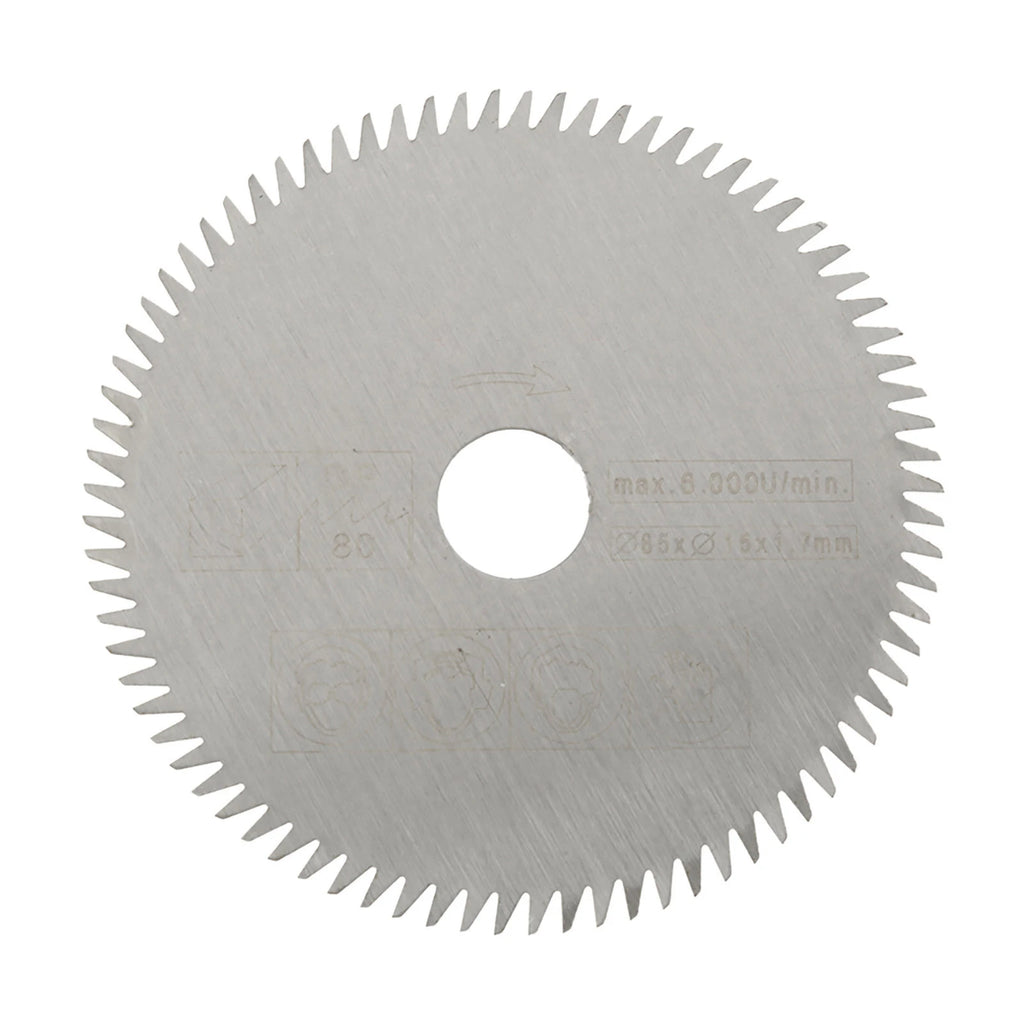85mm Carbide Circular Saw Blade Set – 5-Pack, 15mm Bore