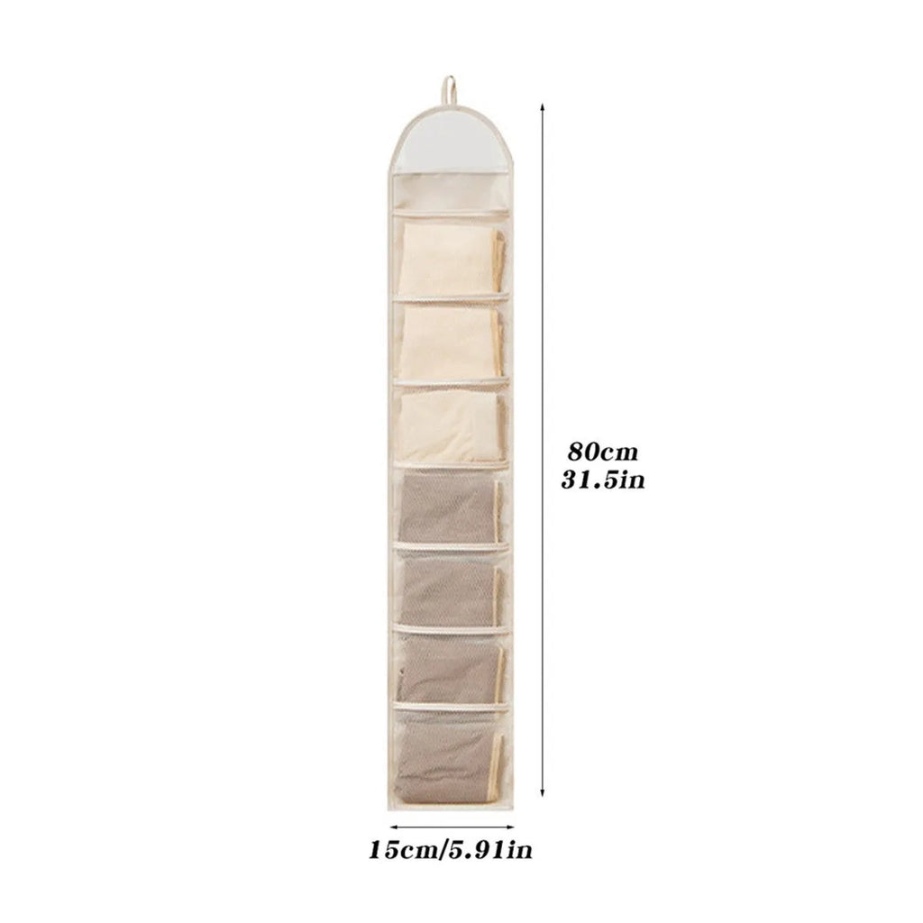 Hanging Closet Organizer – Multi-Mesh Over Door Storage Bag