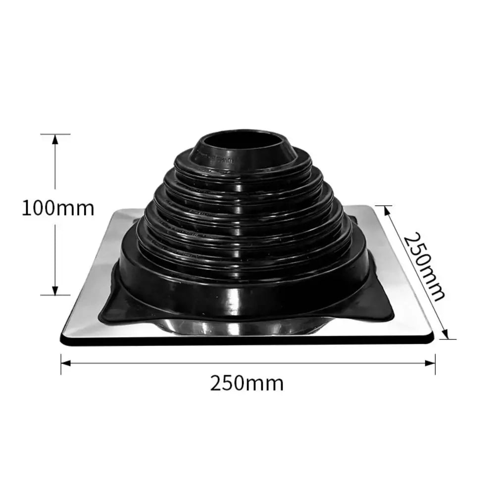 Silicone Roof Pipe Boot – Flexible Waterproof Vent Cover