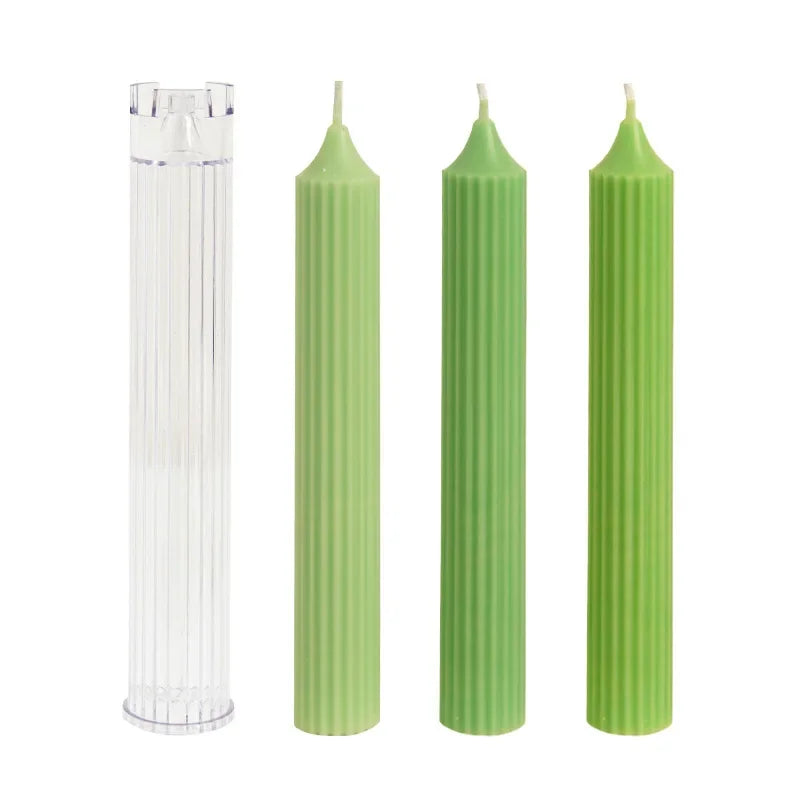 3D Gear Tip Cylinder Candle Mold | DIY Candle Making