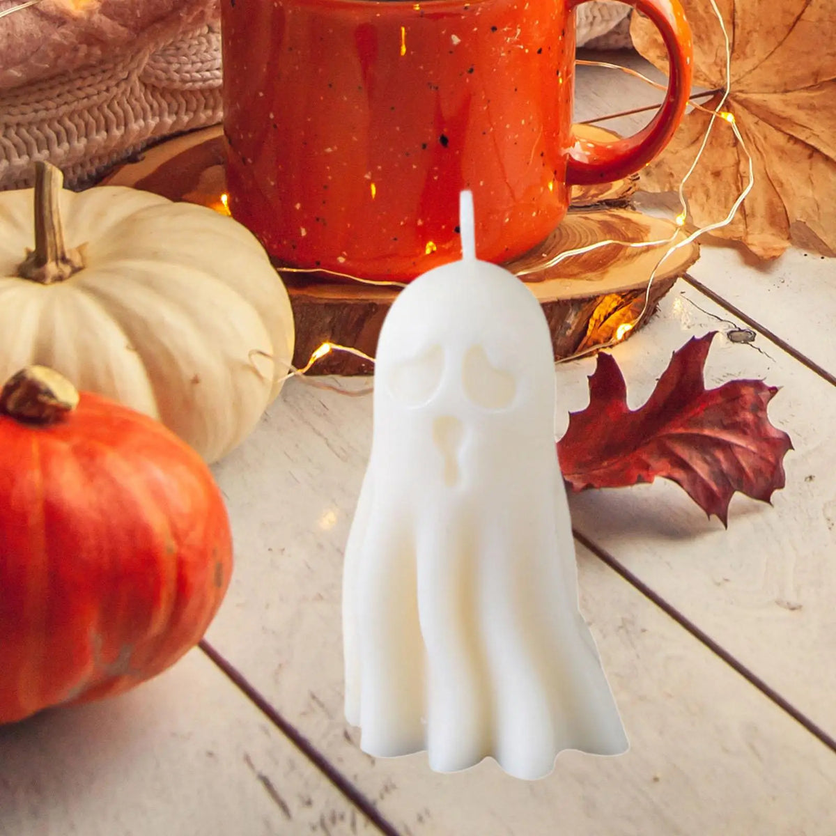 3D Ghost Silicone Mould – Candle, Soap & Resin Casting