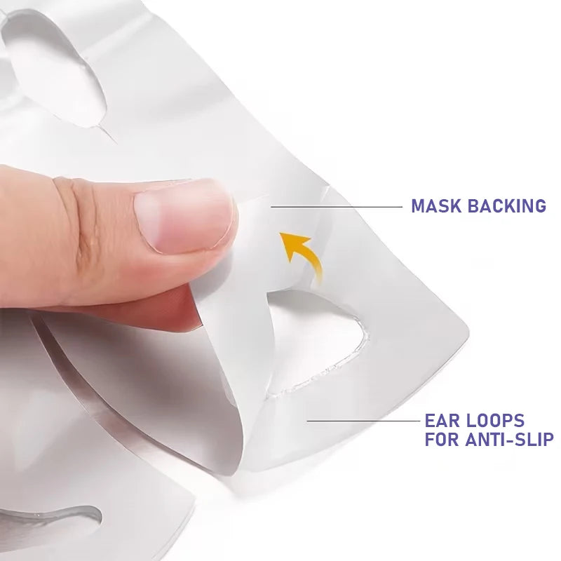ROZINO V-Line Chin Lifting Gel Mask 5-Pack | Korean Skincare