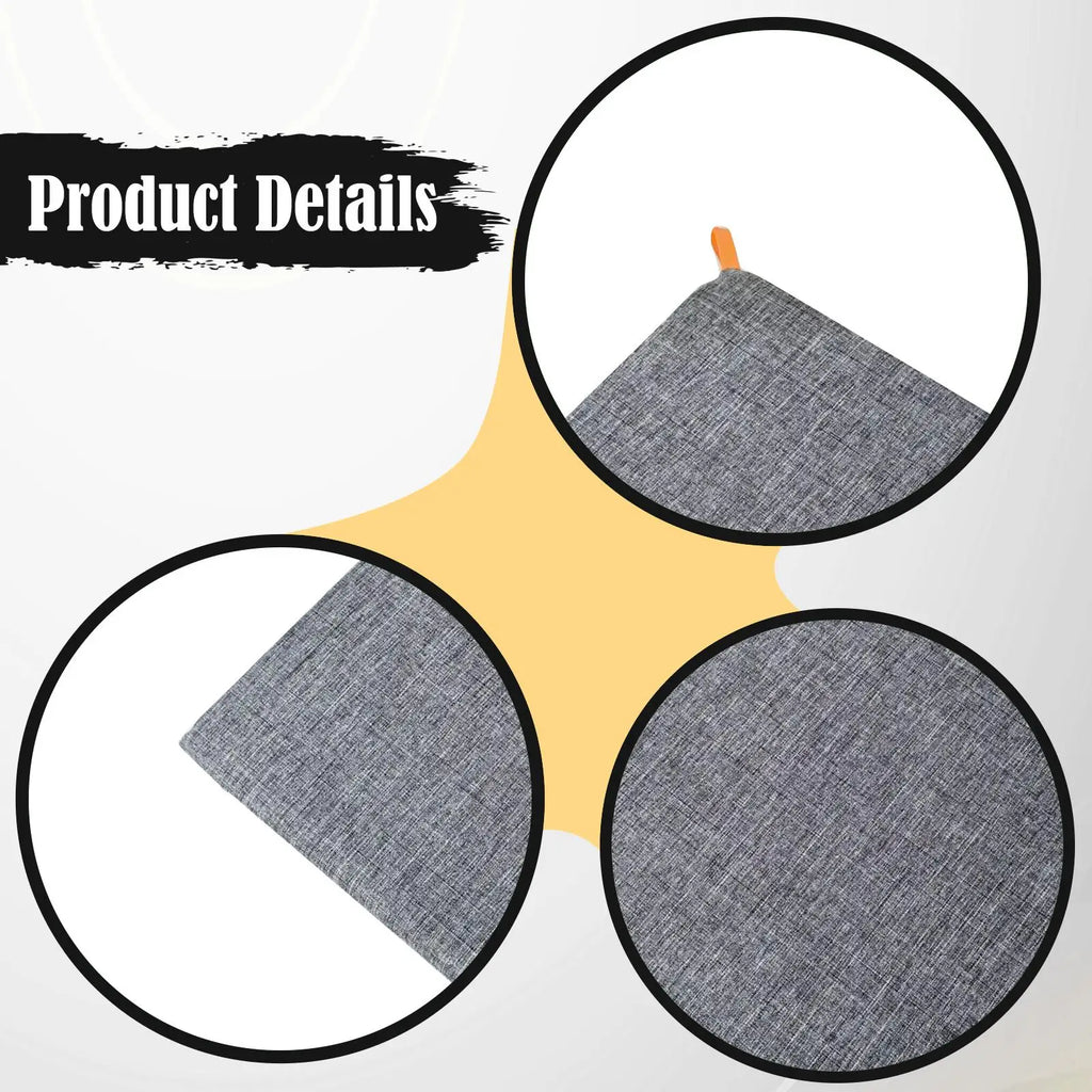Kesoto Reusable Heat Press Mat – Portable Ironing Pad 32cm
