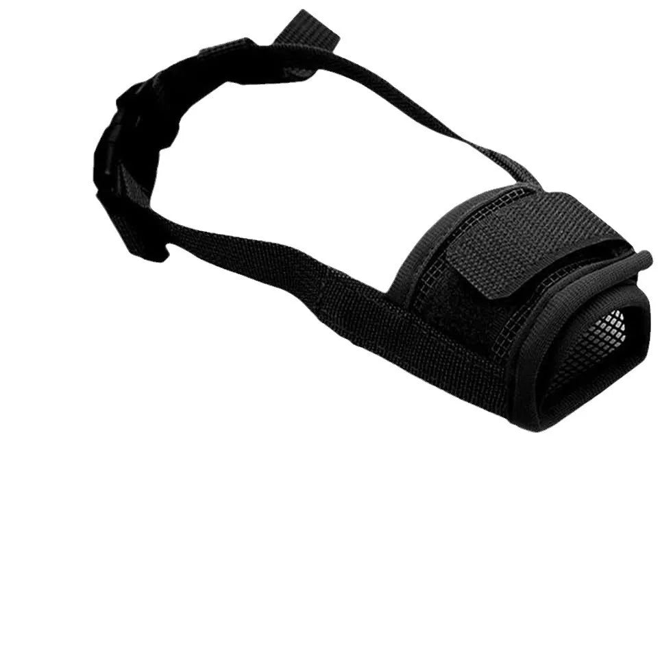 Adjustable Breathable Dog Muzzle | Anti-Bark Nylon Mouth Cover