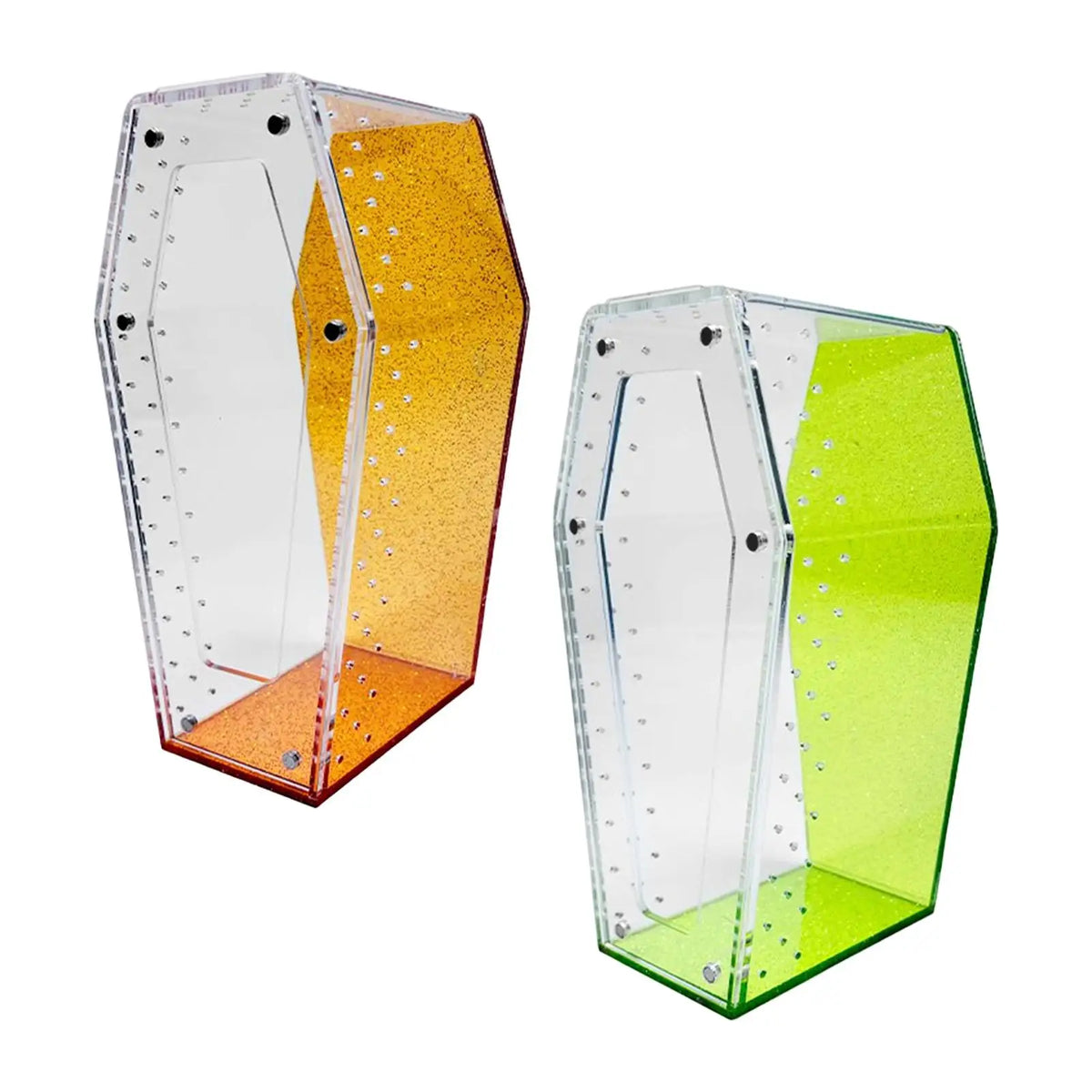 Acrylic Coffin Spider & Reptile Micro Terrarium Enclosure