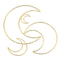 4-Piece Gold Metal Floral Hoops – DIY Wreath & Wall Hanging