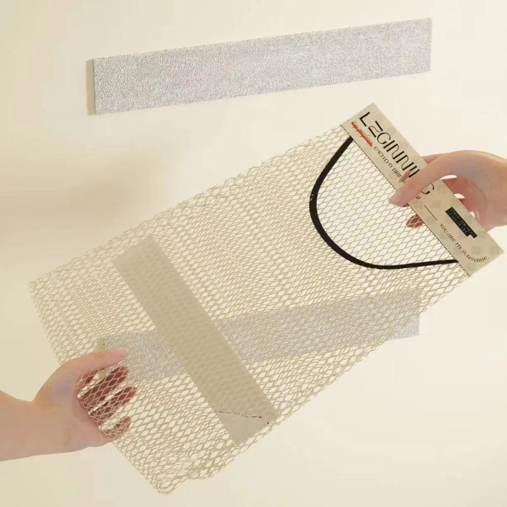 Wall-Mounted Hanging Mesh Bag for Fruit & Vegetable Storage