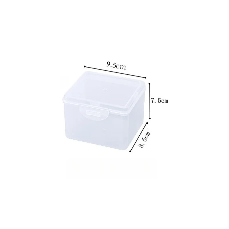 Transparent Flip Storage Box – Photocard & Card Organizer